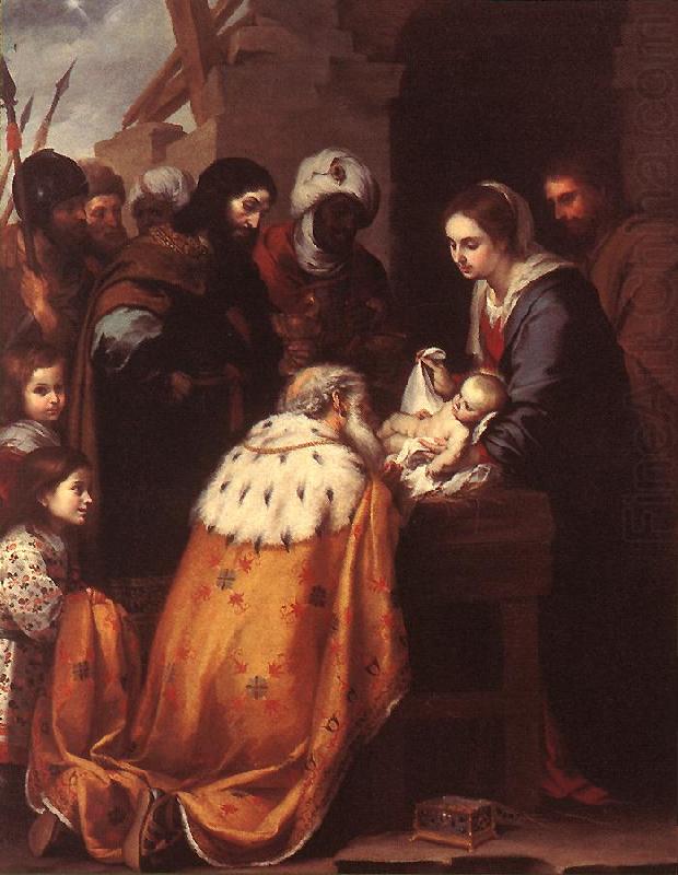 Adoration of the Magi sg, MURILLO, Bartolome Esteban